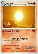hot sun