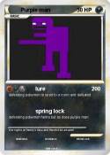 Purple man