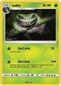 sulfur