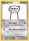 I like trains