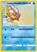 Sailing Pikachu