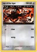 eye of the tige