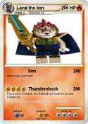 Laval the lion