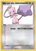 Mew and ditto