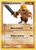 Clashamon-barbarian