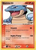 Blastoise EX