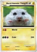 Werid Hamster