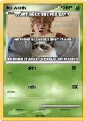 fox words
