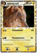 lightning wolf