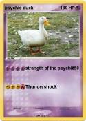 psychic duck