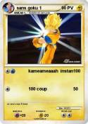 sans goku 1