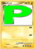lettre P