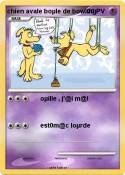 chien avale boµ