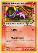 Weakest Pokemon