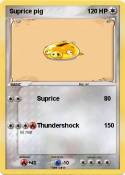 Suprice pig