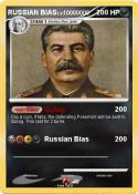 RUSSIAN BIAS