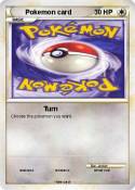 Pokemon card