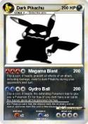 Dark Pikachu