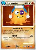 Thunder claw