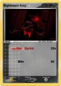 Nightmare foxy