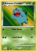 3. Bulbasaur