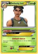 Defaulty boi