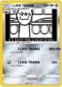 I LIKE TRAINS