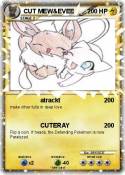 CUT MEW&EVEE