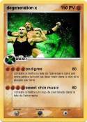 degeneration x