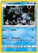 water bubbles