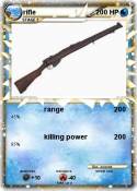 rifle
