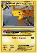 Dark pikachu