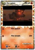 Fire golem