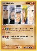 les 5 hokage
