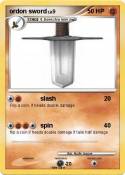 ordon sword