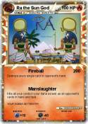 Ra the Sun God