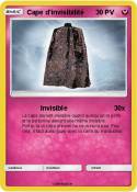 Cape d’invisibi