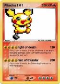 Pikachu 1 0