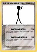 THE BEST CARD