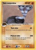 Twin serpentine