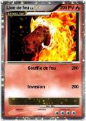 Lion de feu