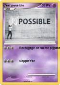 c'est possible