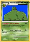 green frog