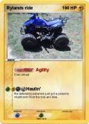 Rylands ride