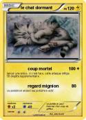 le chat dormant