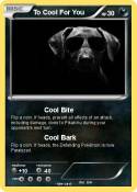 To Cool For