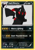 Dark Pikachu