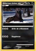 doberman timber