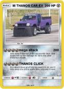 M THANOS CAR EX
