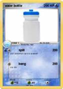 water bottle